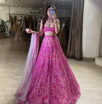 Empress Aura Pink Lenega Set
