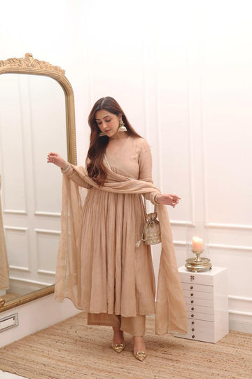 Simple Hasina Anarkali Set
