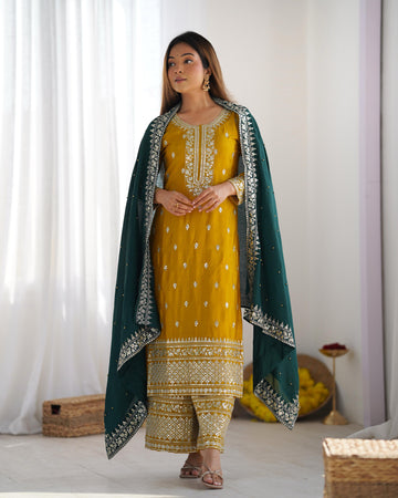 Indigo Sunbeam Salwar Suit