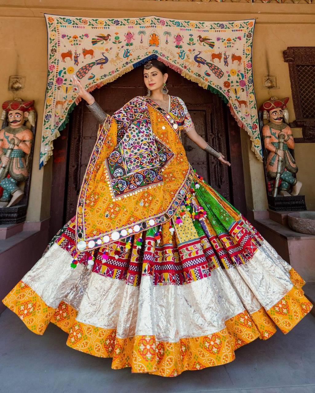 Navrang Vibes Navratri Lehenga choli