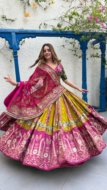 Chamunda Chic Navratri Lehenga Choli