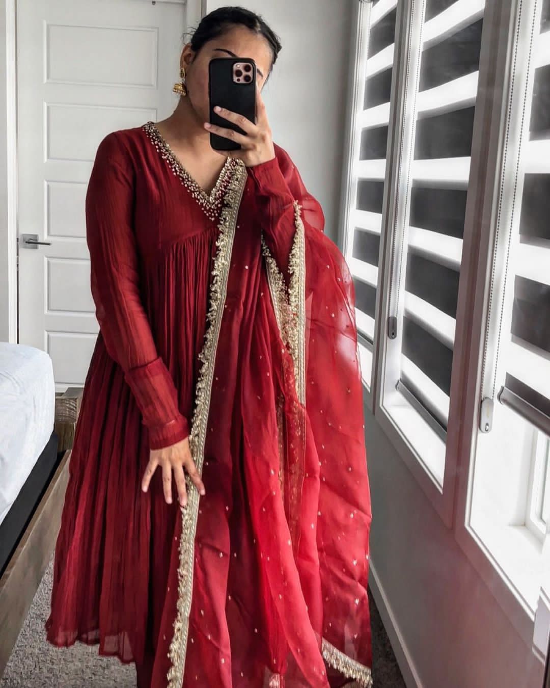 Graceful Vibrant Anarkali Gown
