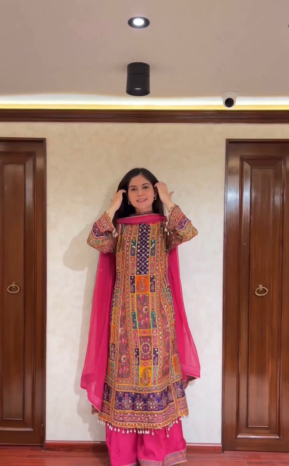 Multicolor Salwar Suit