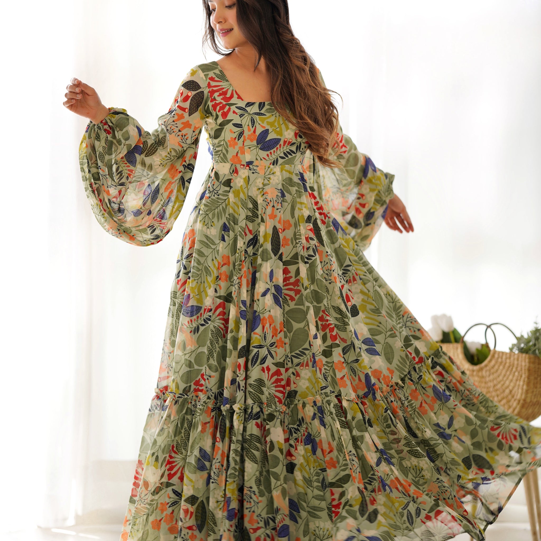 Bohemian Garden Breeze Dress