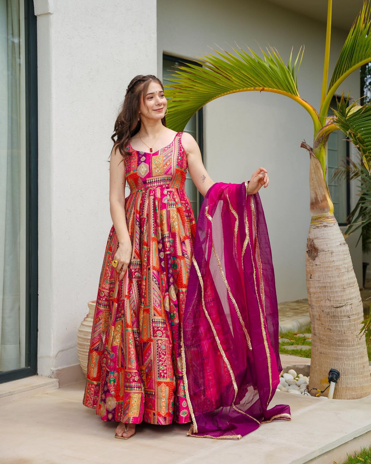 Nayan Anarkali Gown