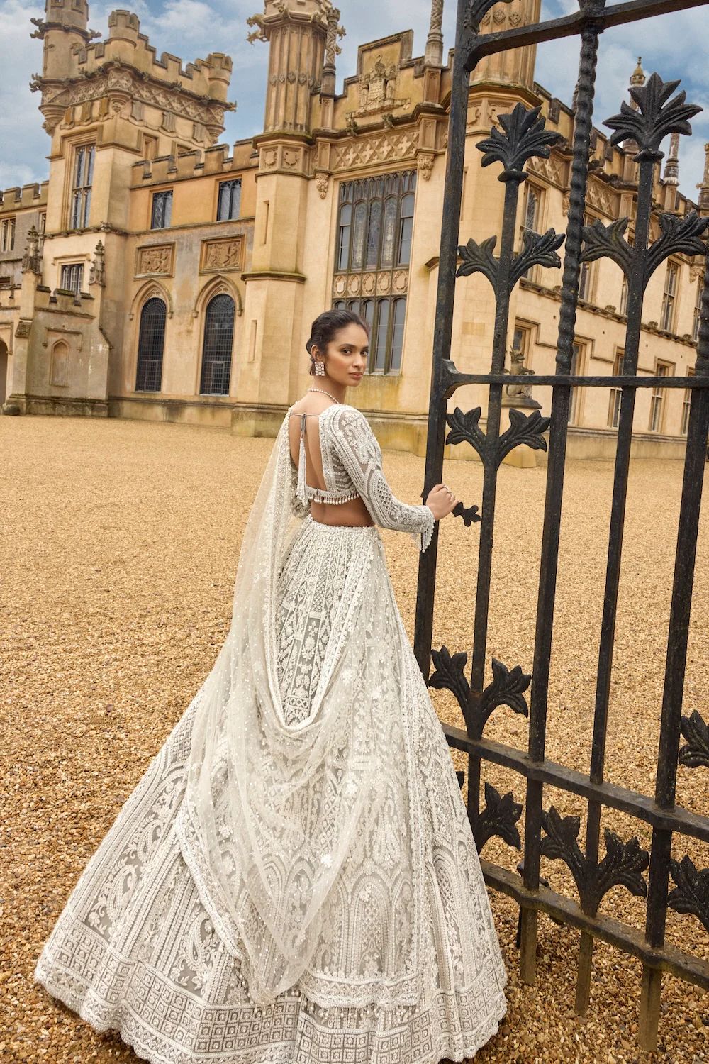 Blazing Ivory Lehenga Choli Set
