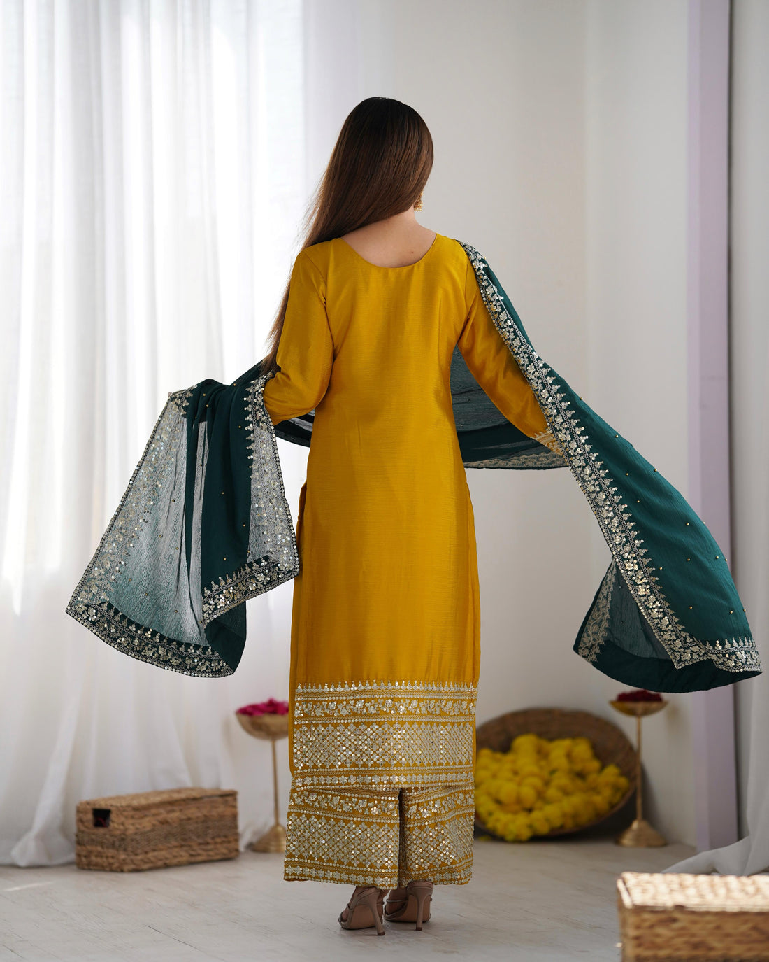 Indigo Sunbeam Salwar Suit