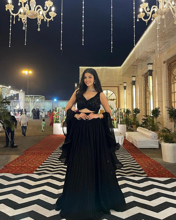 Black Swan Sparkle Lehenga Choli