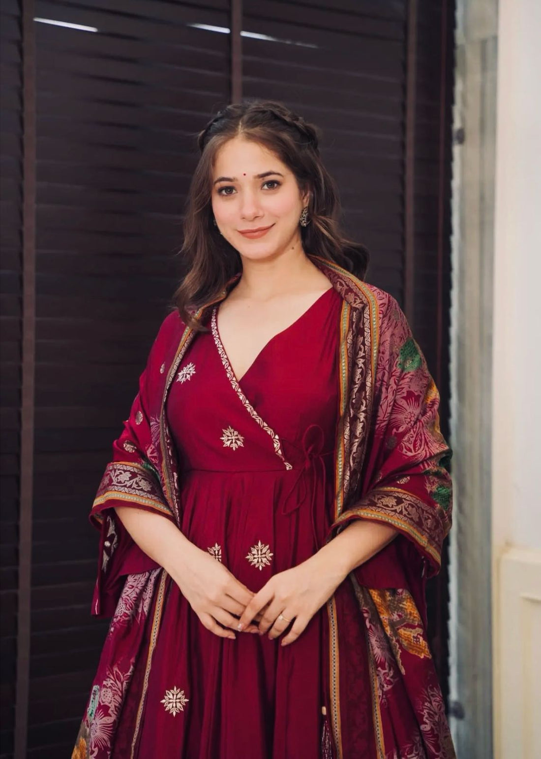 Red Cherry Salwar Suit