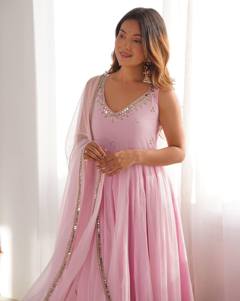 Gulrangi Grace Anarkali Set