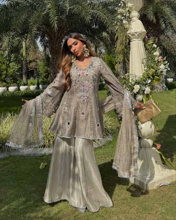 Noor-e-Sheen Sharara Set