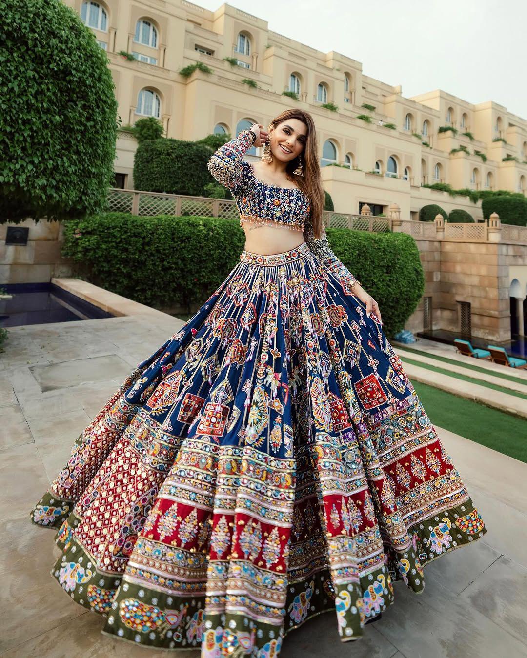 Sharva Shringar Navratri Lehenga Choli