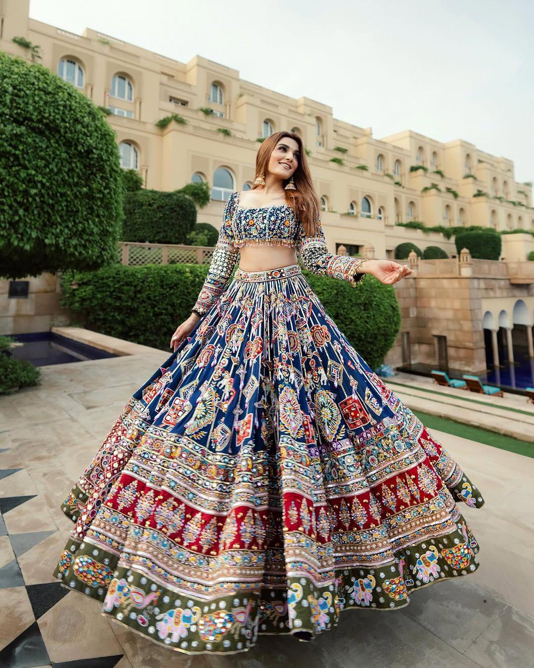 Sharva Shringar Navratri Lehenga Choli