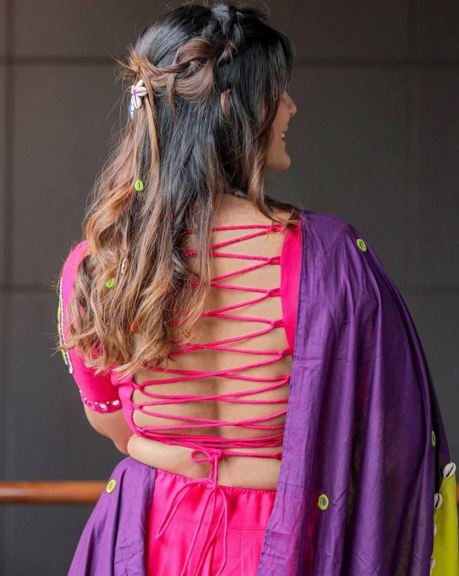 Nauvari Nazaare Navratri Lehenga Choli
