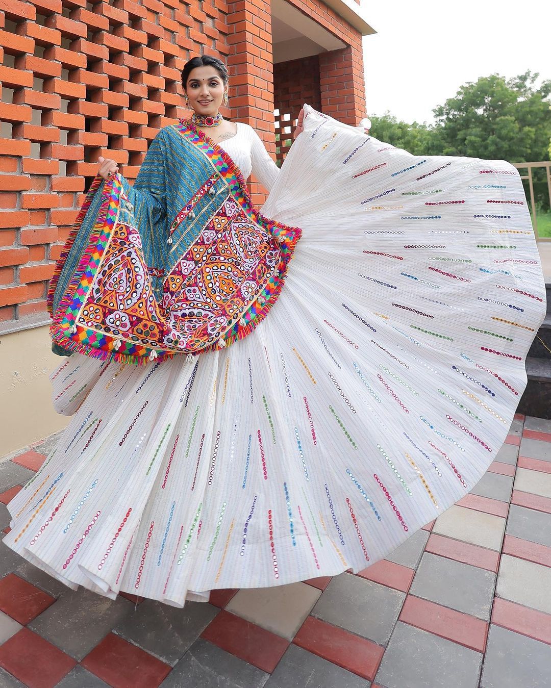 Sangini Delight Navratri Lehenga Choli With Store Images