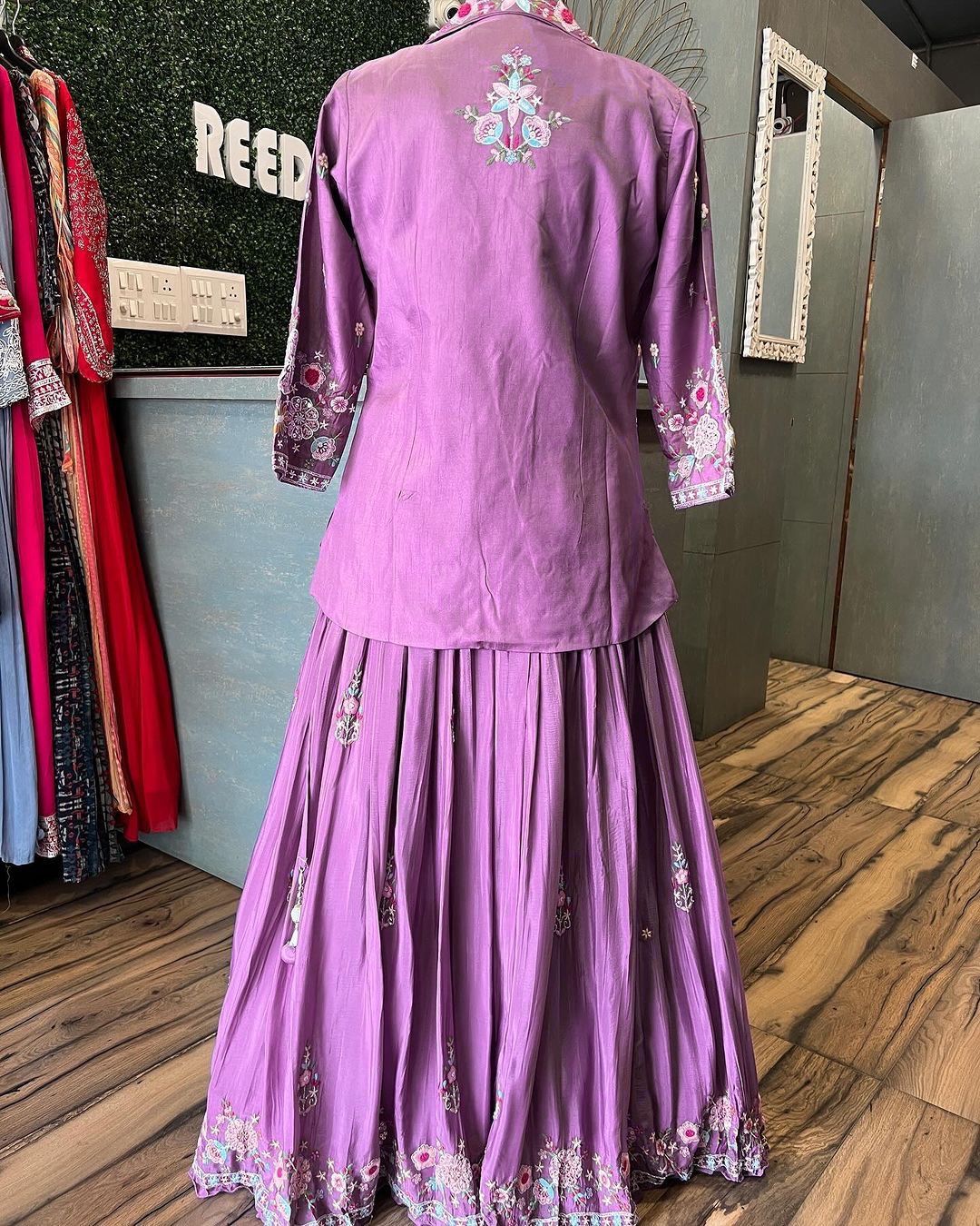 Viyan Splendor Jacket Style Lehenga