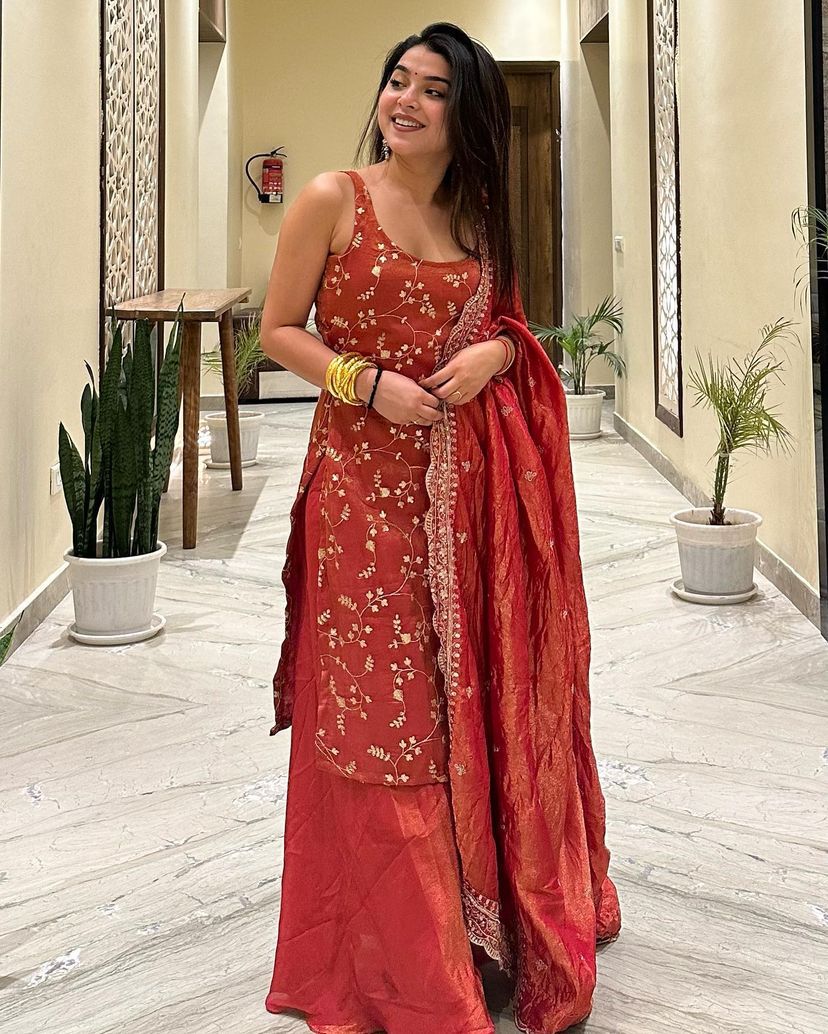 Regal Radiance Palazzo Set