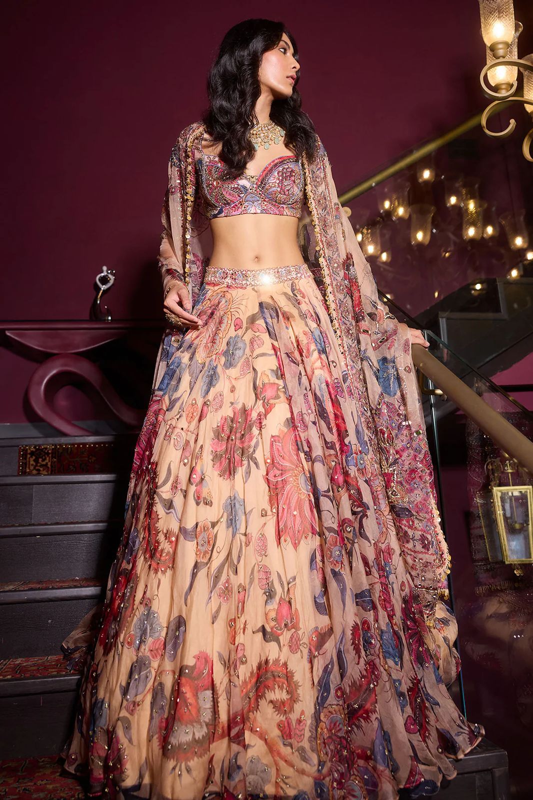 Sparkle Symphony lehenga Choli
