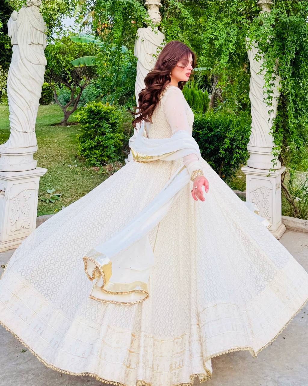 Designer Party Gown Pent & Dupatta Set
